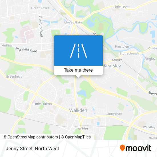 Jenny Street map