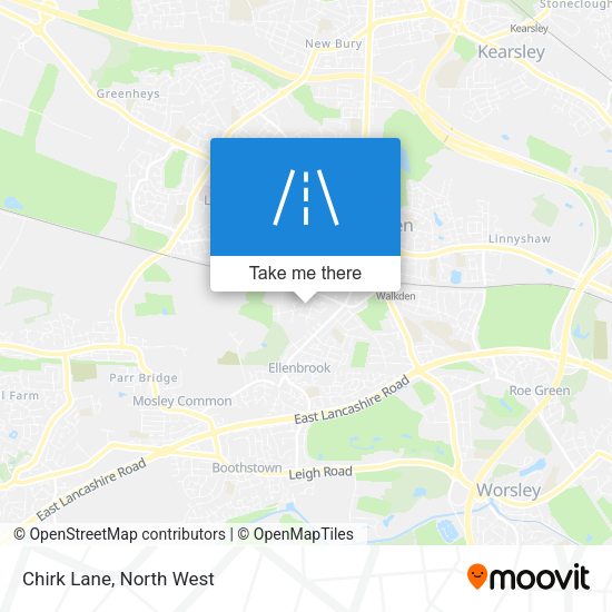 Chirk Lane map
