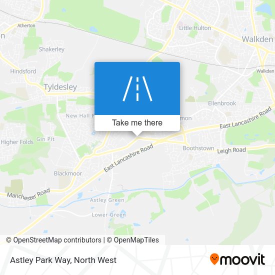Astley Park Way map