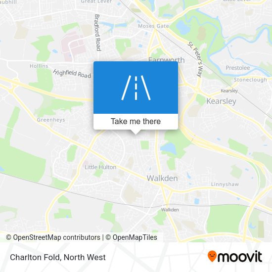 Charlton Fold map