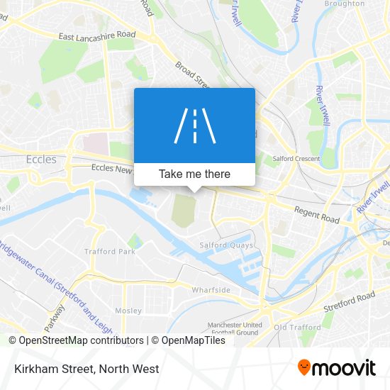 Kirkham Street map