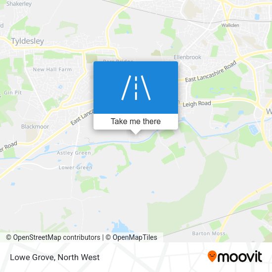 Lowe Grove map