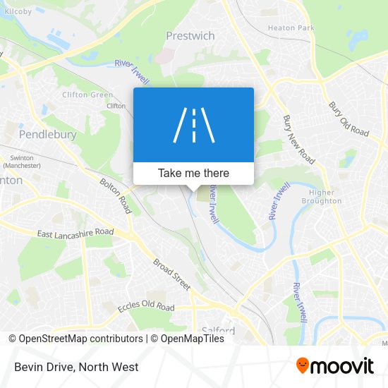 Bevin Drive map