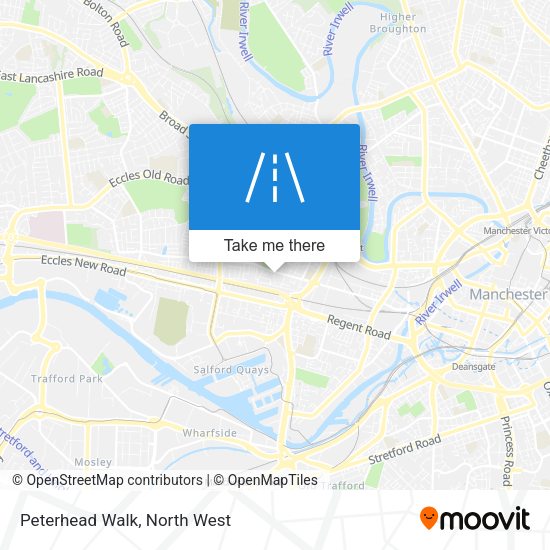 Peterhead Walk map