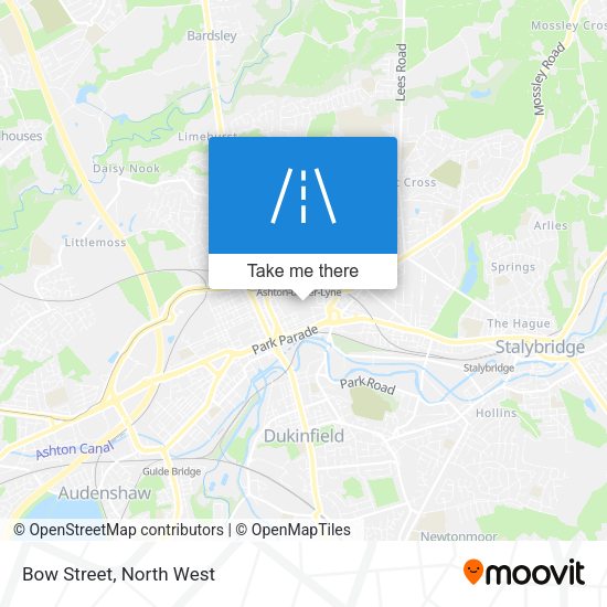 Bow Street map