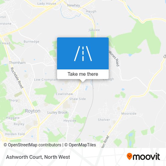 Ashworth Court map