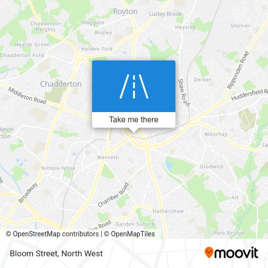 Bloom Street map