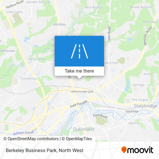 Berkeley Business Park map