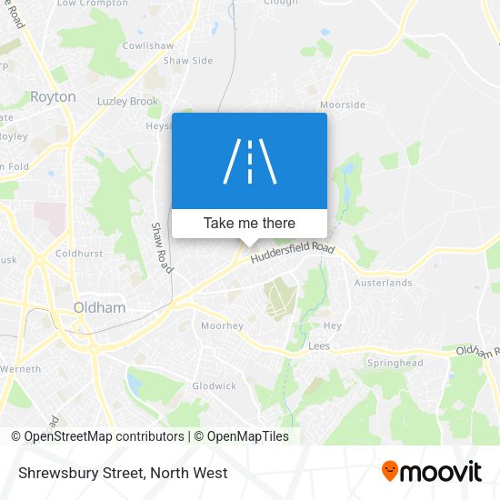 Shrewsbury Street map