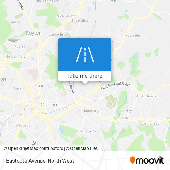 Eastcote Avenue map