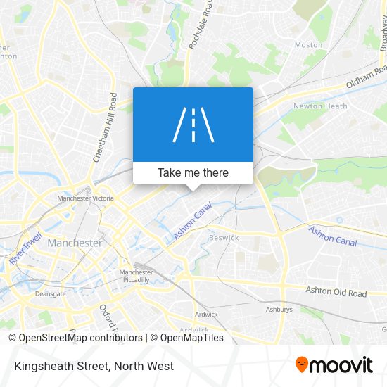 Kingsheath Street map