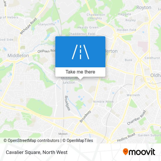 Cavalier Square map