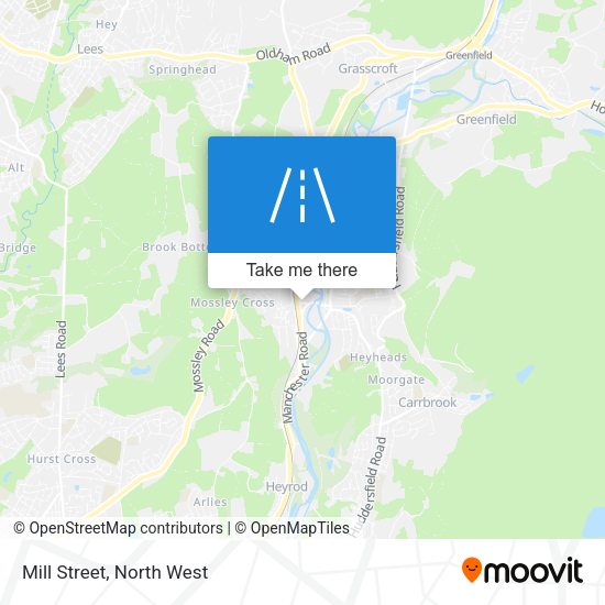 Mill Street map
