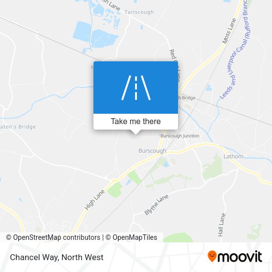 Chancel Way map