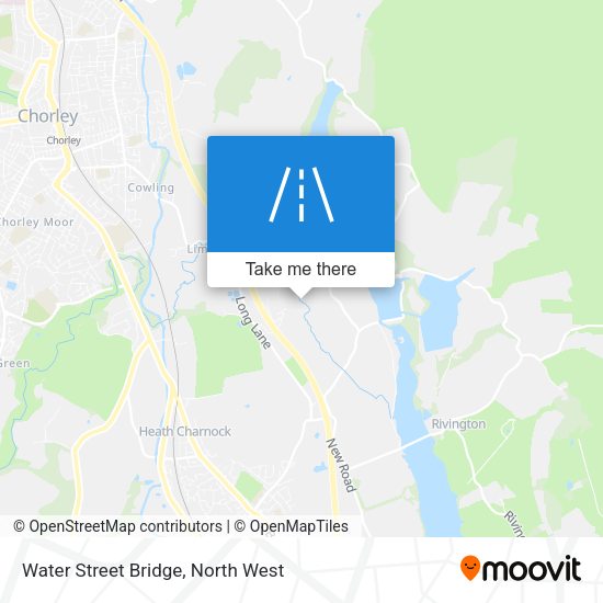 Water Street Bridge map