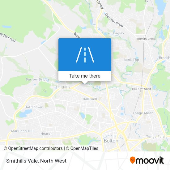 Smithills Vale map