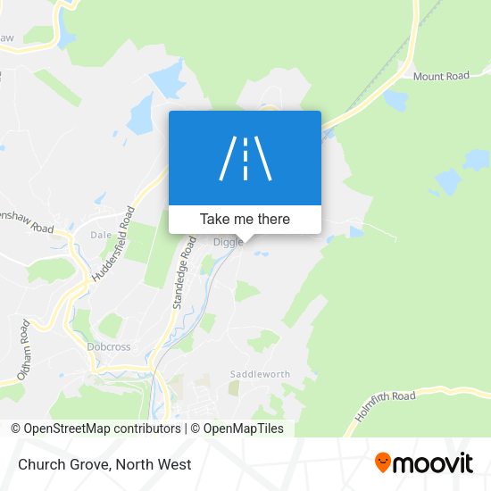 Church Grove map