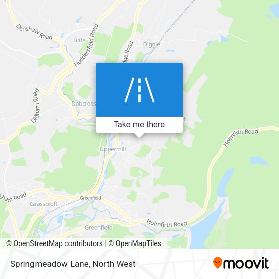 Springmeadow Lane map
