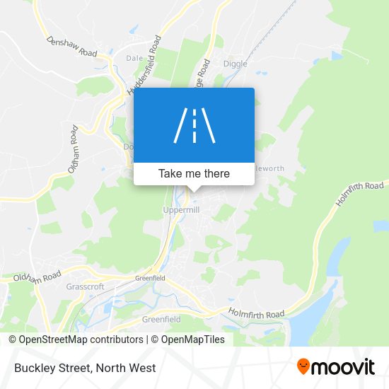 Buckley Street map
