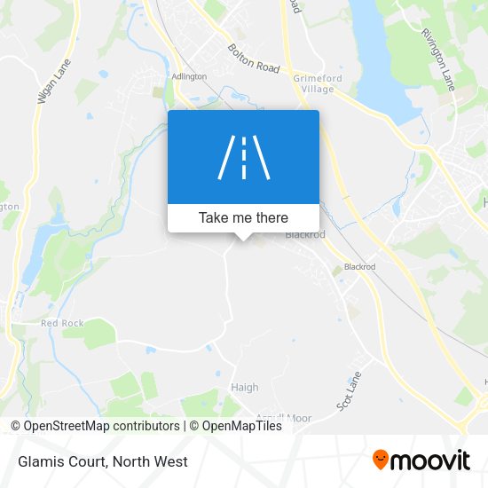Glamis Court map