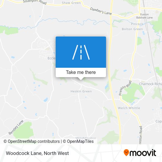 Woodcock Lane map