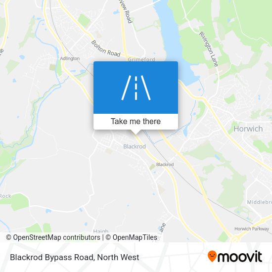 Blackrod Bypass Road map