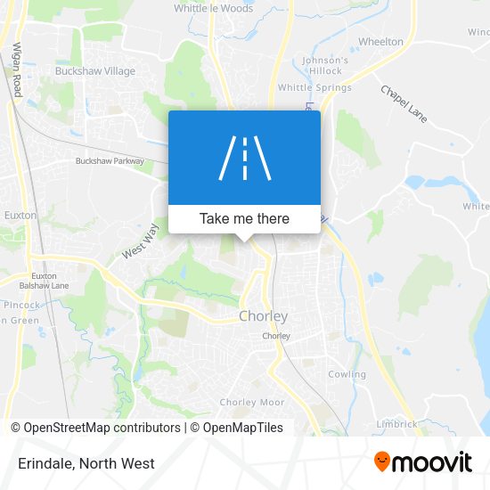 Erindale map