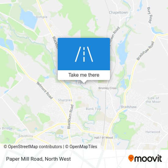 Paper Mill Road map