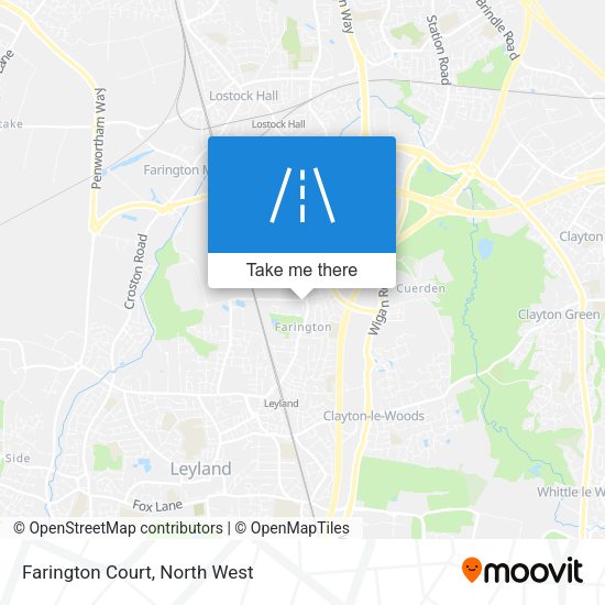 Farington Court map
