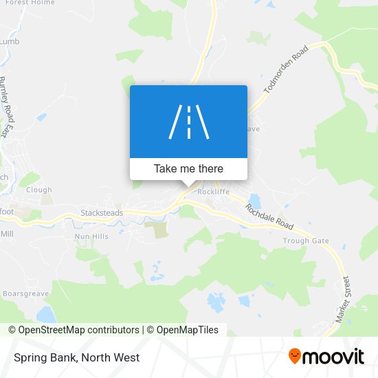 Spring Bank map