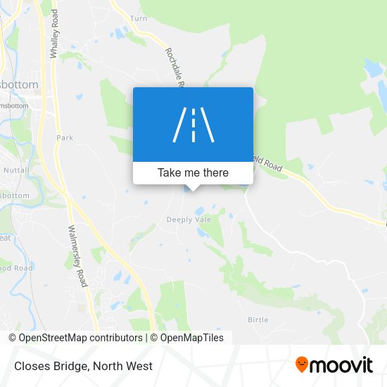 Closes Bridge map