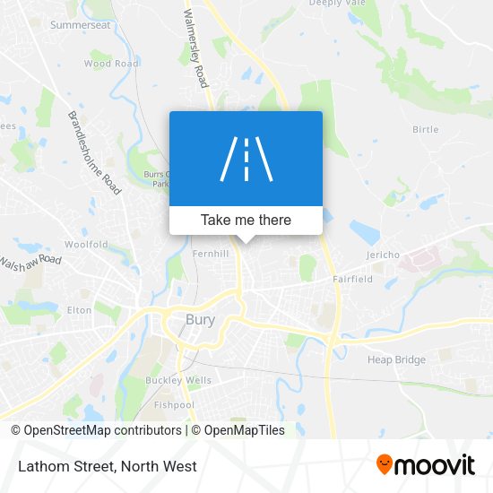 Lathom Street map