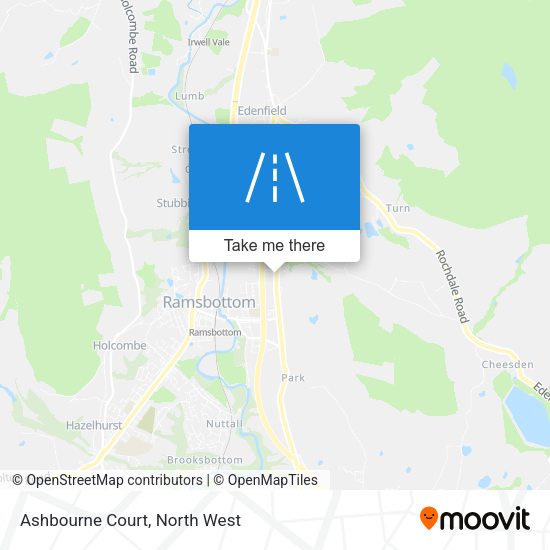 Ashbourne Court map