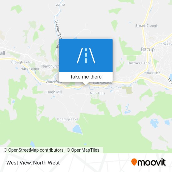 West View map