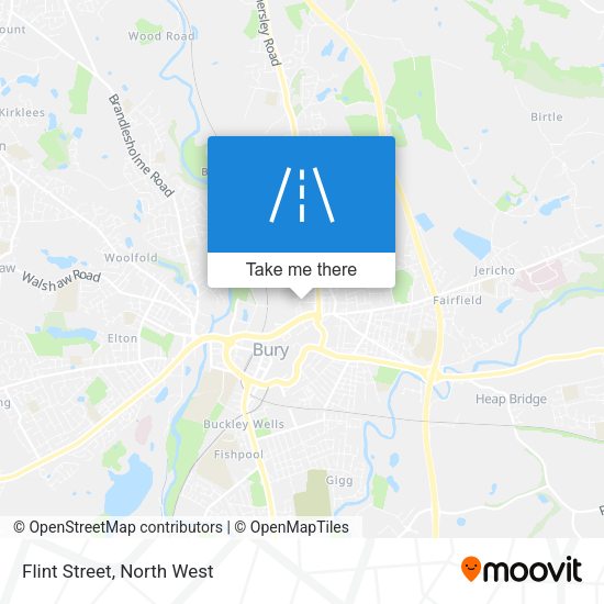 Flint Street map