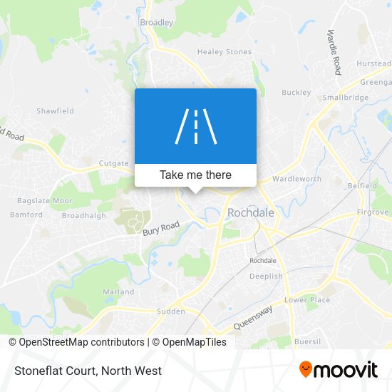 Stoneflat Court map