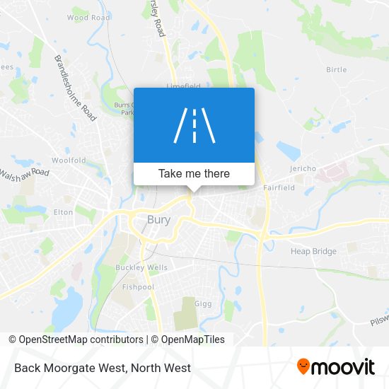 Back Moorgate West map