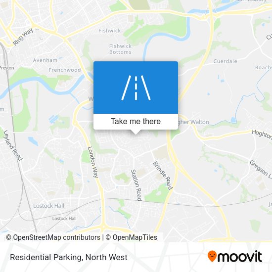 Residential Parking map