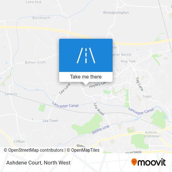 Ashdene Court map