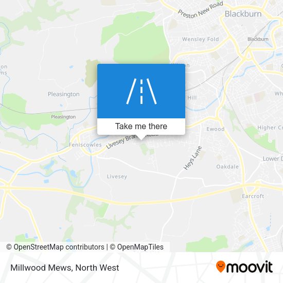 Millwood Mews map