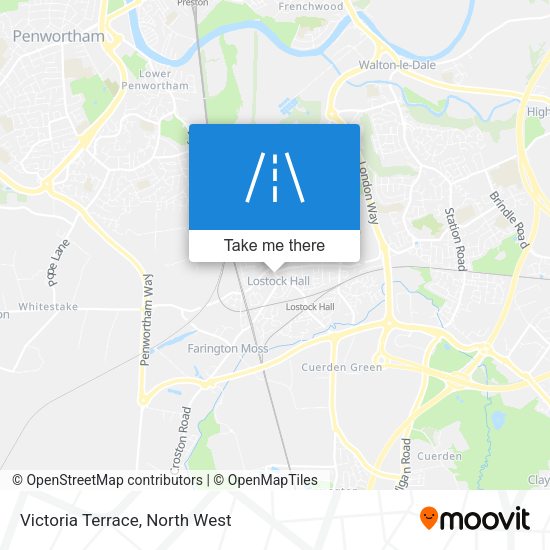 Victoria Terrace map