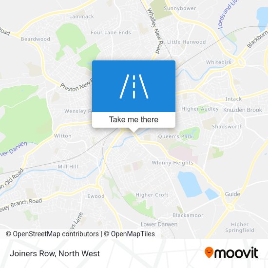 Joiners Row map