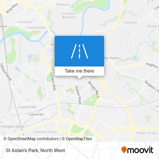 St Aidan's Park map