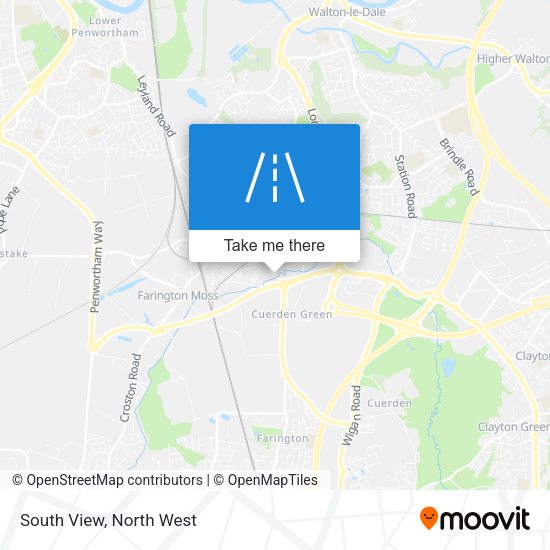 South View map