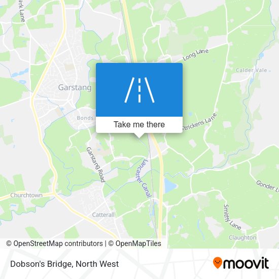 Dobson's Bridge map