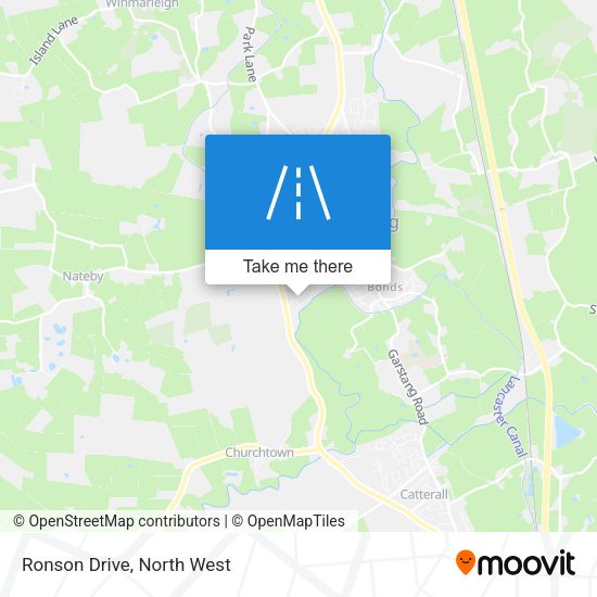 Ronson Drive map