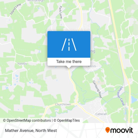 Mather Avenue map