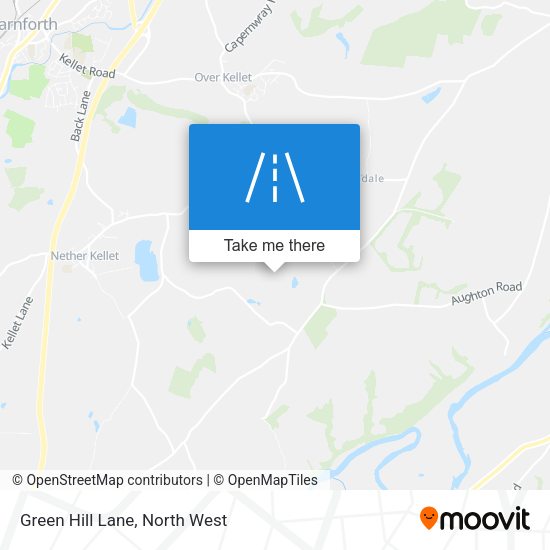 Green Hill Lane map