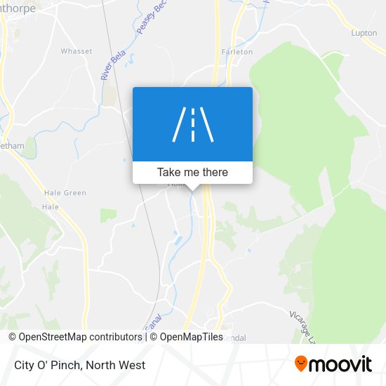 City O' Pinch map