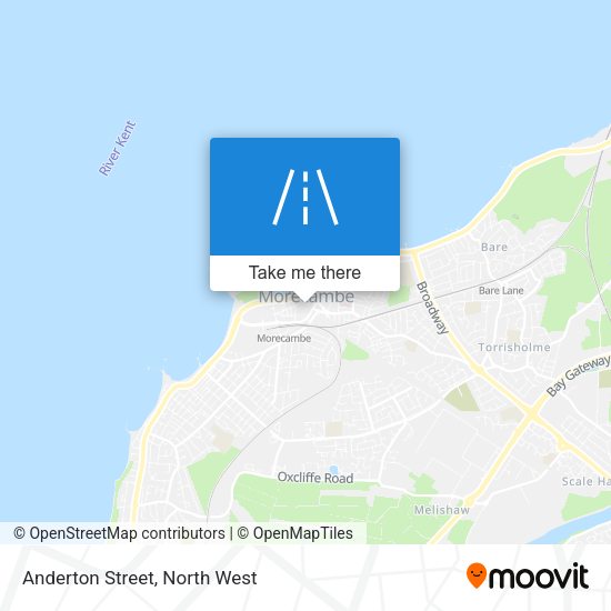 Anderton Street map